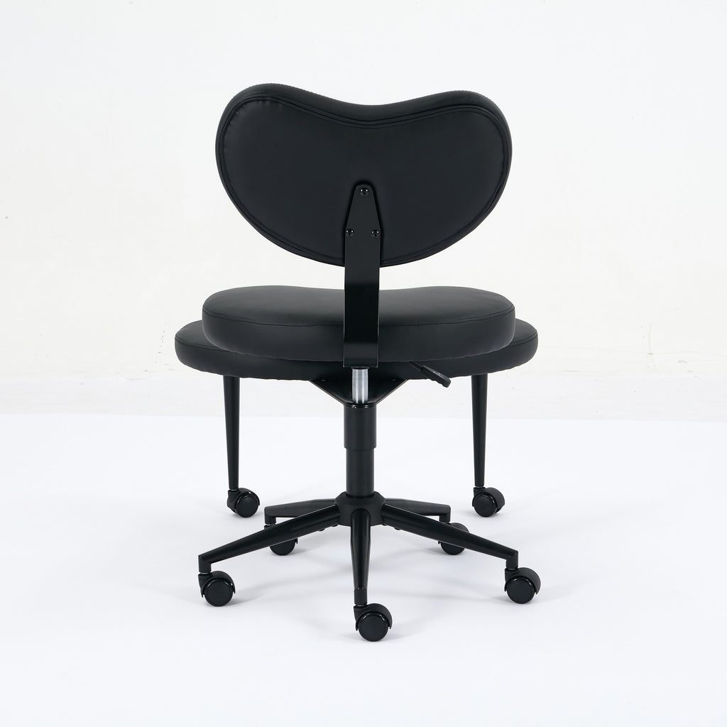 Meditation Chair Plus, Cross Legged Chair with Wheels, ADHD Chair, Criss Cross Desk Chair with Lumbar Support and Adjustable 