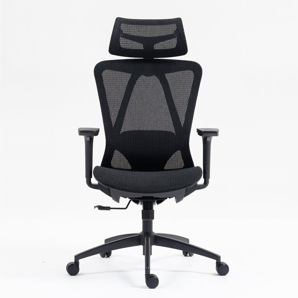 High Back Mesh Office Chair:8360HW-BK - Grand Goldman
