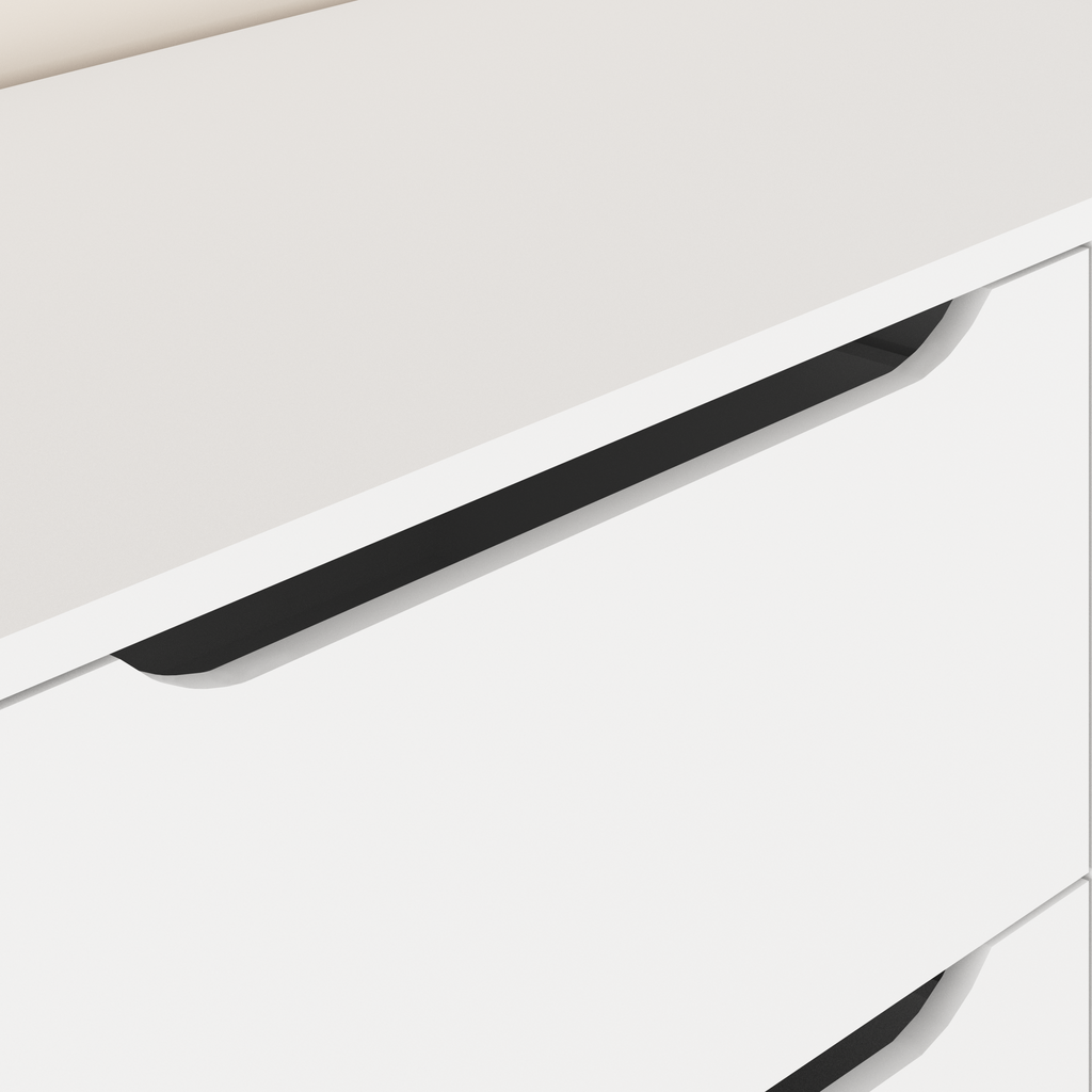 9 Drawer Dresser for Bedroom with Deep Drawers, Large Floor Wood Dressers & Chest of Drawers , Modern White Long Dressers for Closet Living Room - Grand Goldman Shop