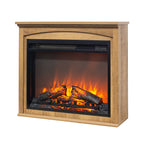 28 inch TV media entertainment center With electric fireplace - Grand Goldman Shop