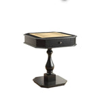 Bishop Black Finish Game Table (Game Board reversible, Chess Figure not included) - Grand Goldman