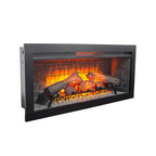 42 inch Infrared Electric Fireplace with Removable Trim kit Insert, Touch Panel Home Decor Heater - Grand Goldman Shop
