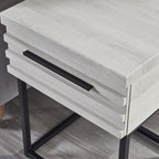 Findlay 3-Piece Bedroom Set, Plush 3D Upholstered Bed with Two Nightstands, Full - Grand Goldman Shop