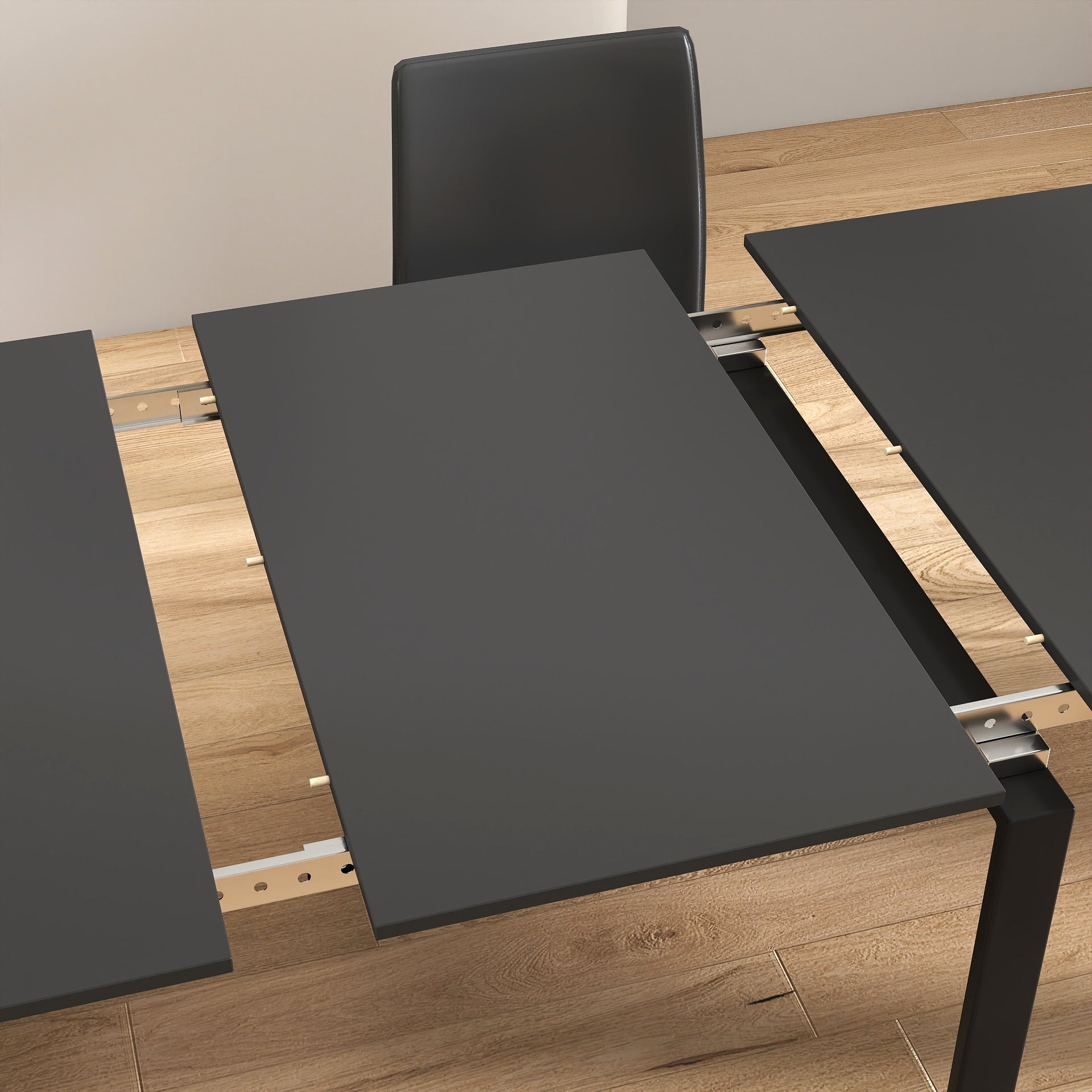 Modern Multifunctional Extendable Dining Table with Outlet, Space Saving Expanding Table with Storage for Party, Weddings, Meetings, Celebrations - Grand Goldman Shop