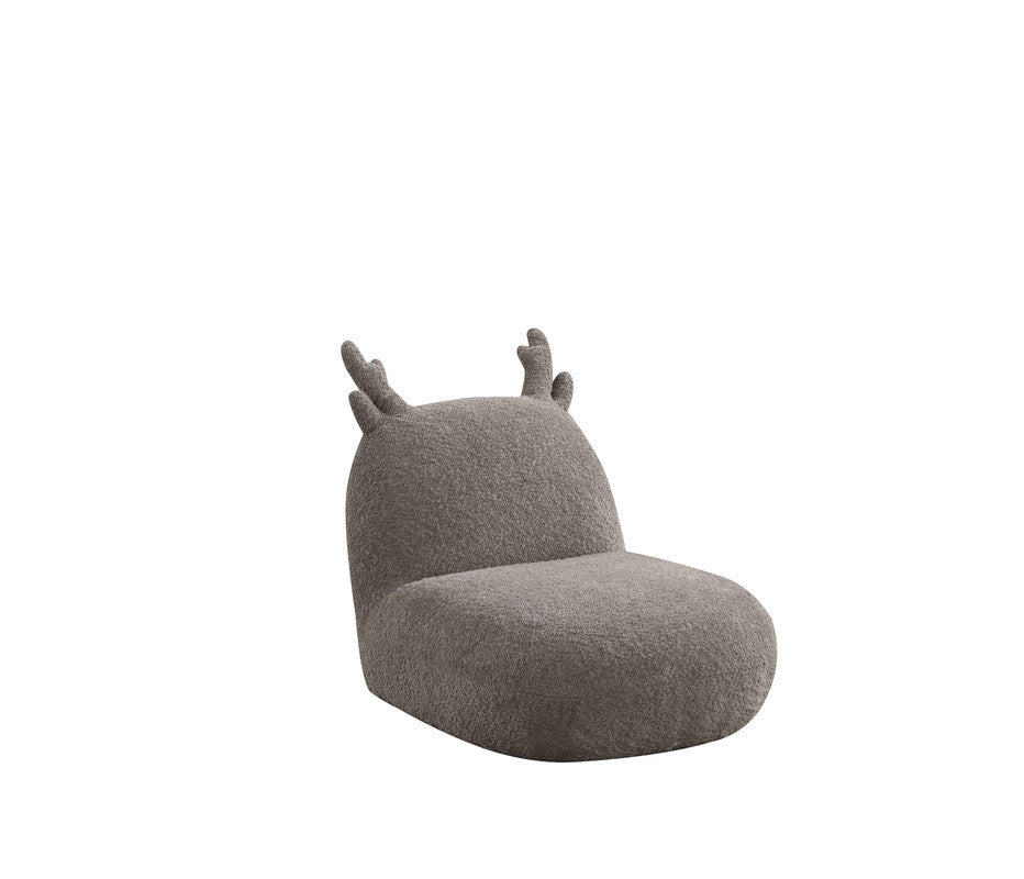 Westino 21.5'W Brown Chenille Deer-Shaped Kids Chair | Premium Home Decor - Grand Goldman