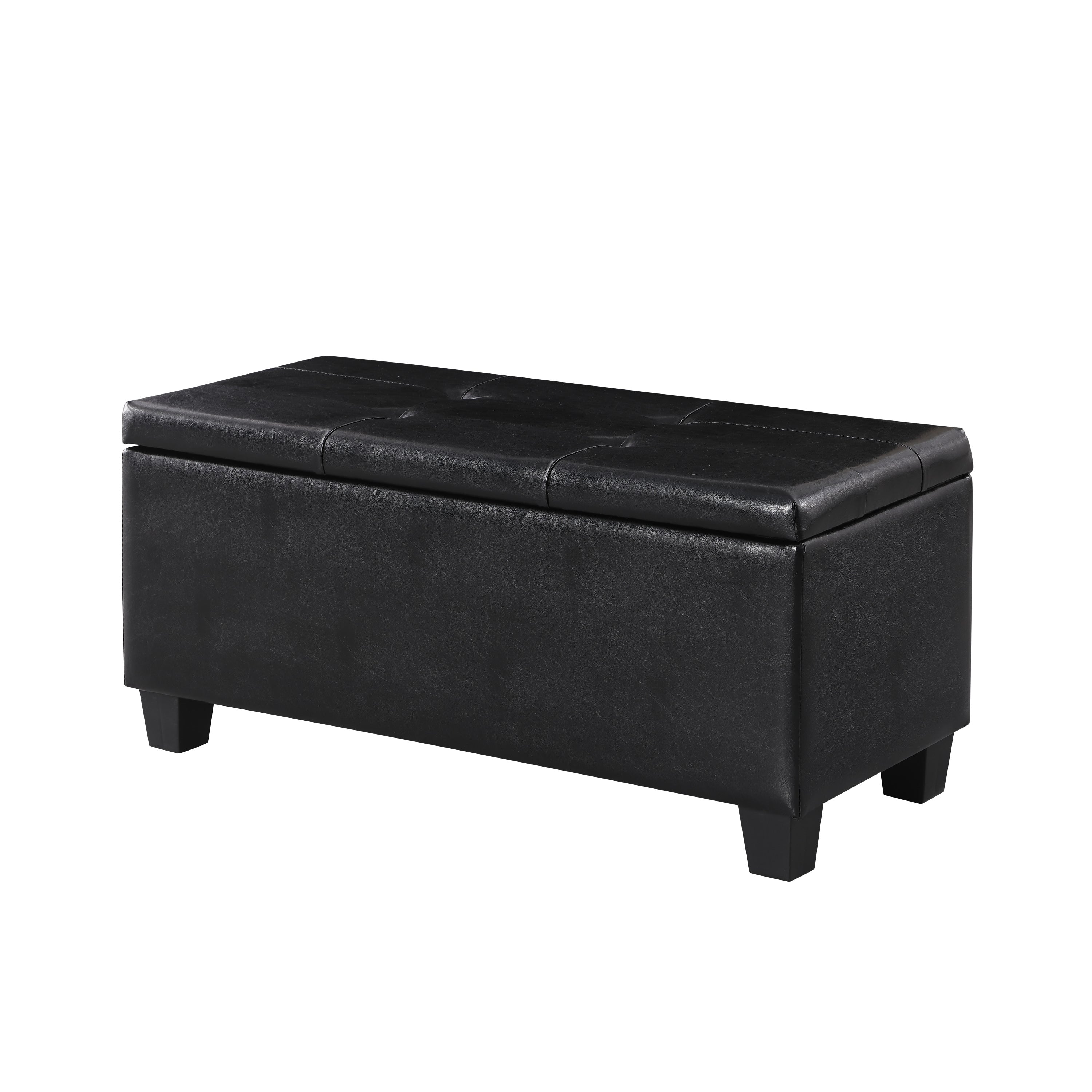 [VIDEO] Large Storage Ottoman Bench Set, 3 in 1 Combination Ottoman, Tufted Ottoman Linen Bench for Living Room, Entryway, Hallway, Bedroom Support 250lbs - Grand Goldman Shop