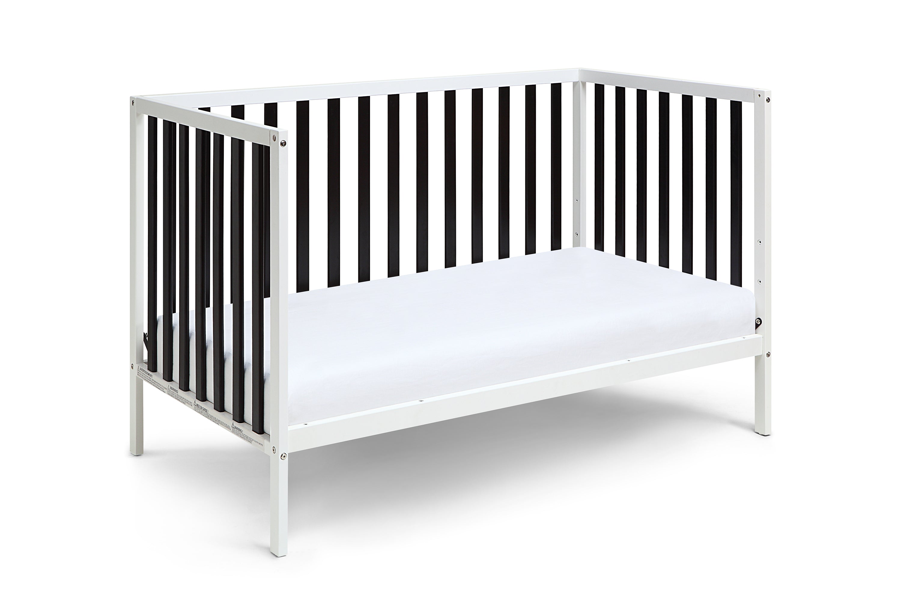 Deux Remi Island Crib White/Black - Grand Goldman
