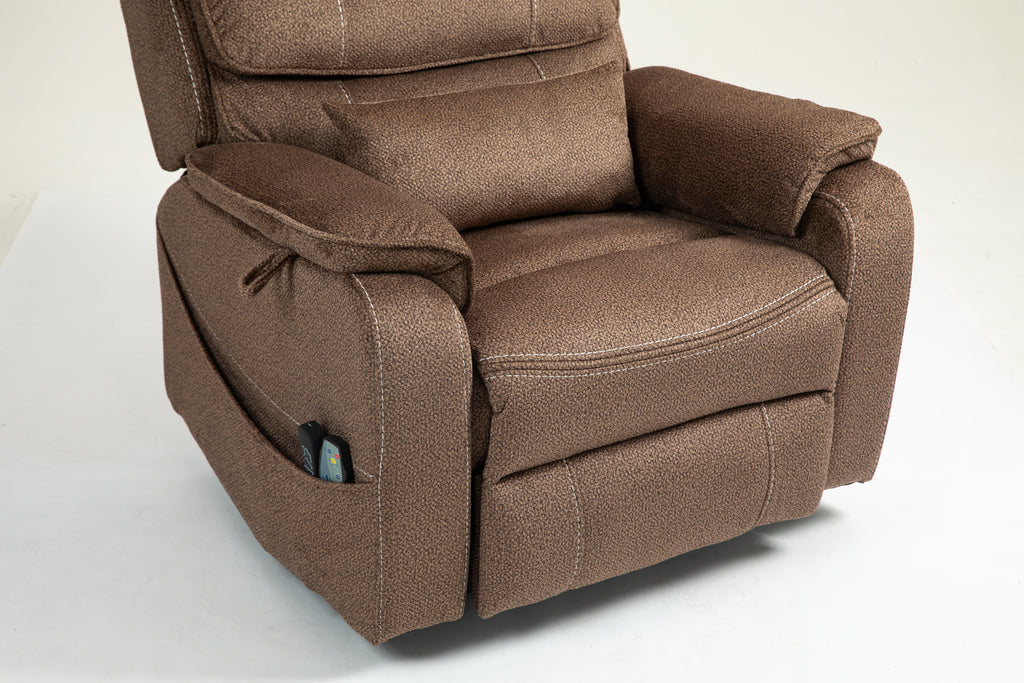Lounge chair lift chair relax sofa chair sitting room furniture sitting room power supply elderly electric lounge chair (180 degree lying flat) - Grand Goldman Shop
