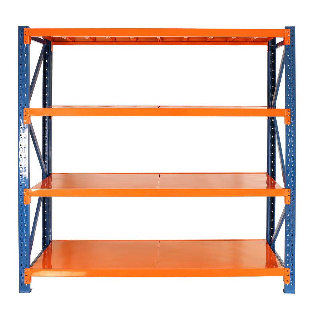 Garage shelves Heavy Duty - 4400 lbs garage storage 4 levels, adjustable metal shelving units and storage, industrial shelves utility shelves for commercial store tools gym - Grand Goldman Shop