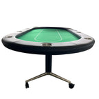 INO Design 94' Fodable Poker Table for 10 players, Green | Premium Home Decor - Grand Goldman