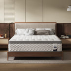 8 Inch Twin Mattress, Foam & Bonnell Springs Hybrid Mattresses, Fiberglass Free - No Odor - Grand Goldman Shop