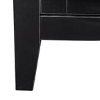 Cabinet with 4 Doors and 4 open shelgves,Freestanding Sideboard Storage Cabinet Entryway Floor Cabinet for Living Room Office Bedroom - Grand Goldman Shop