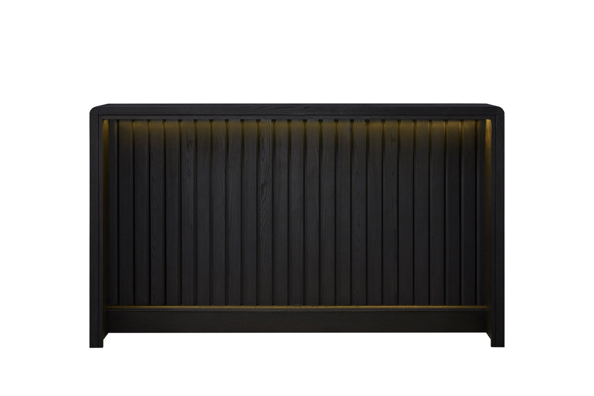 Elm Veneer Bar - Pepercorn Finish - Grand Goldman Shop