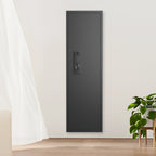 53' Fingerprint Touch Panel In-Wall Safe,Hidden Wall Gun Safe for Rifles with Adjustable Shelves,Assembled Storage Multifunct