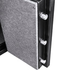 Fireproof Safe Vault 4.39 Cubic Ft Black Steel Secure Storage | Premium Home Decor - Grand Goldman