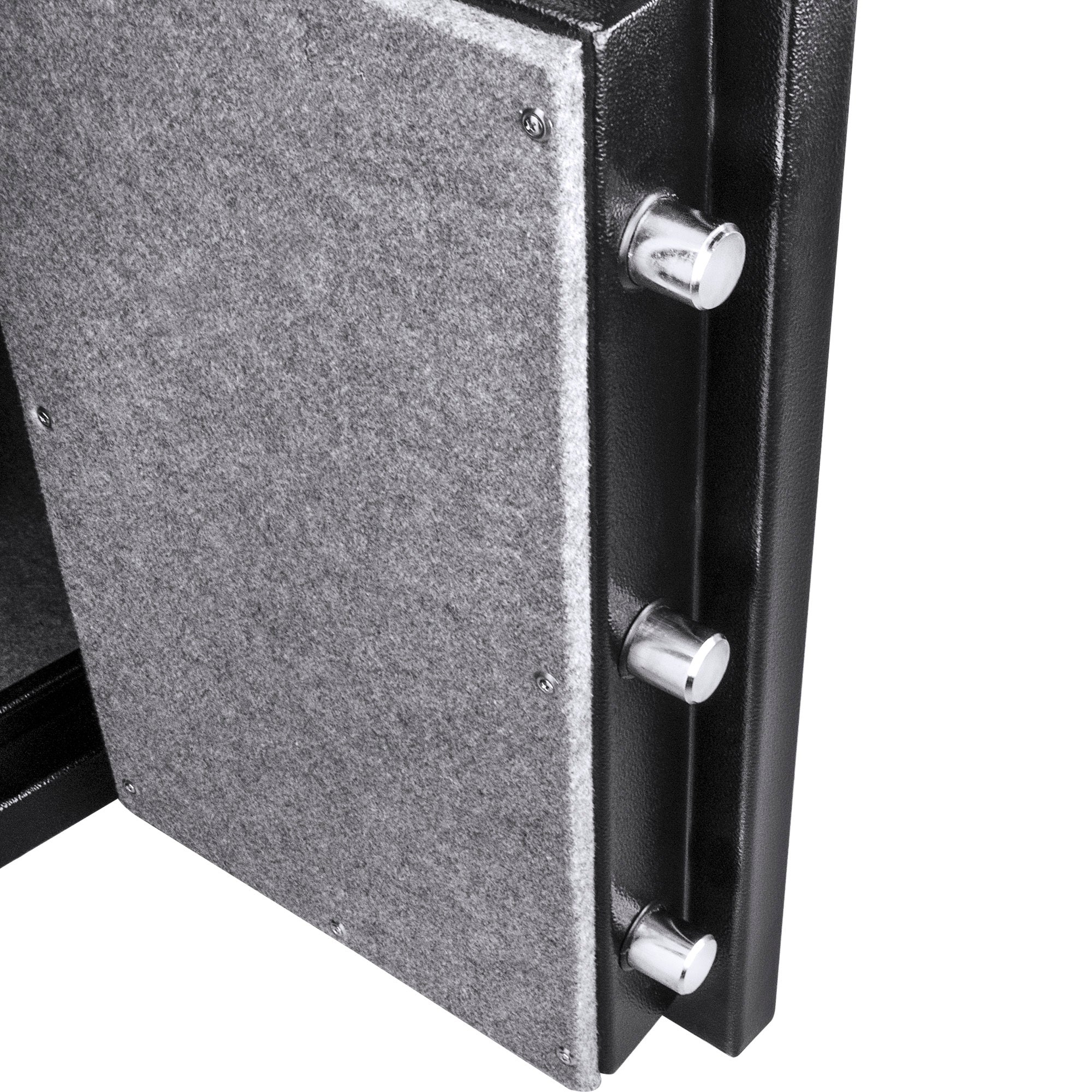 Fireproof Safe Vault 4.39 Cubic Ft Black Steel Secure Storage | Premium Home Decor - Grand Goldman