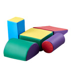 Climbing Toys 5 Piece Foam Climbing Blocks Set for Toddlers and Preschoolers | Premium Home Decor - Grand Goldman
