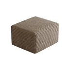 Sofa ottoman ,No Assembly Required,Camel(Plush Corduroy Fabric) - Grand Goldman Shop