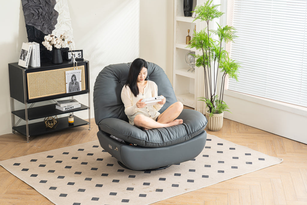 Power Recliner Swivel Glider USB Charger With Bluetooth Music Player Different Function Sleep Working Game and Leisure Model - Grand Goldman Shop