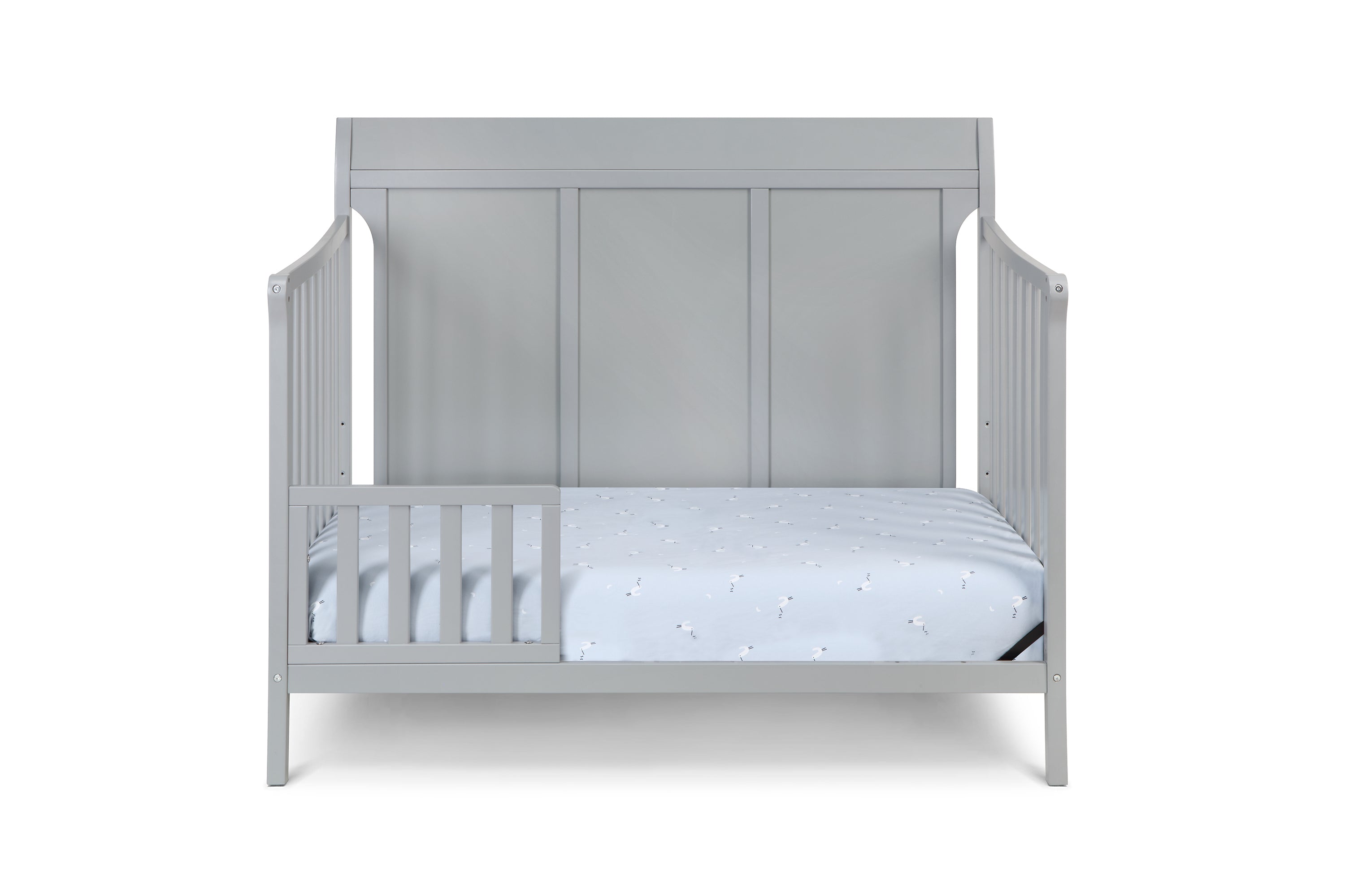 Shailee 4-in-1 Convertible Crib Gray - Grand Goldman