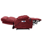 Liyasi Dual OKIN Motor Power Lift Recliner Chair  for Elderly Infinite Position Lay Flat 180° Recliner with Heat Massage - Grand Goldman Shop