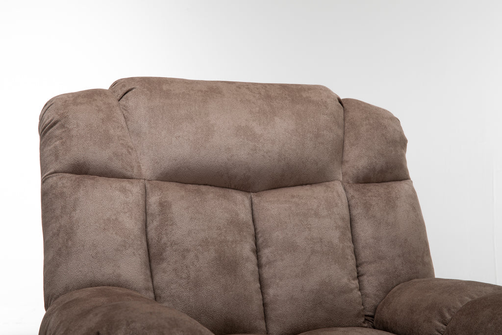 Power Lift Recliner Chair for Elderly- Heavy Duty and Safety Motion Reclining Mechanism-Fabric Sofa Living Room Chair - Grand Goldman Shop