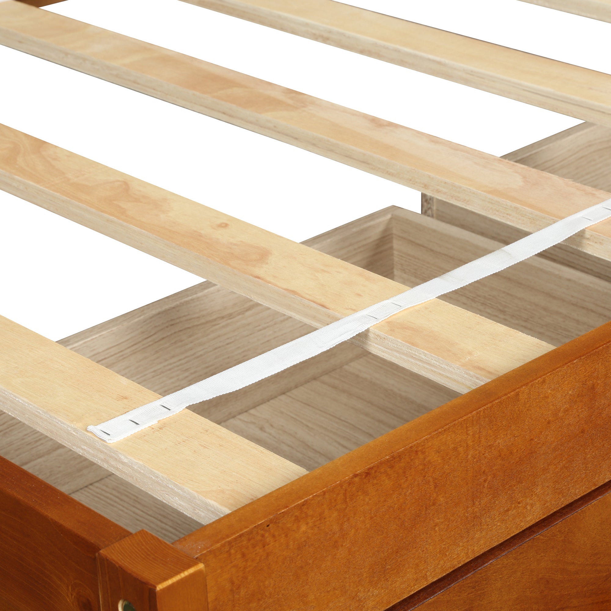 Orisfur. Twin Size Platform Storage Bed with 3 Drawers - Grand Goldman Shop