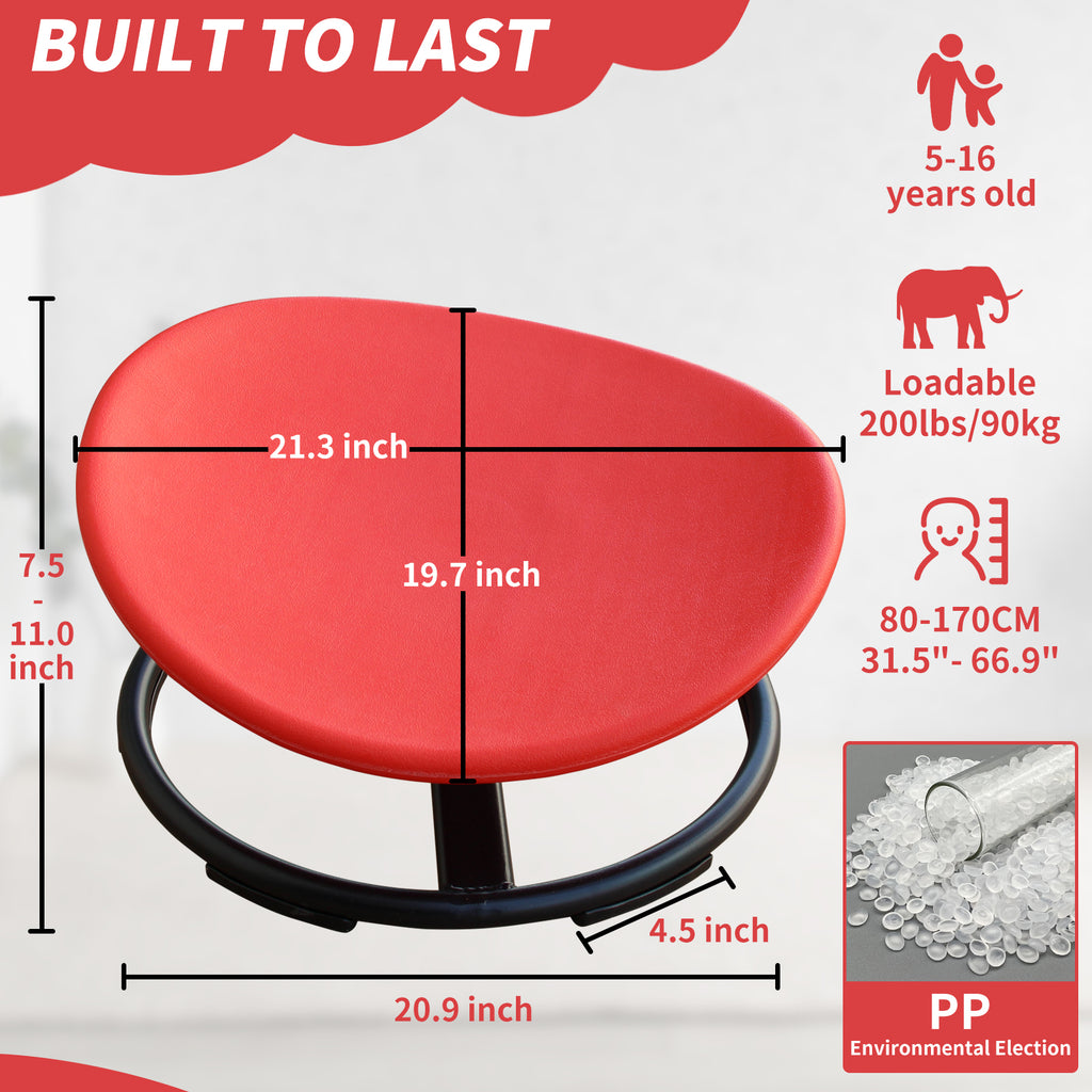 KIds Sensory Swivel Chair For Children With Autism, Sensory Toys For Children With ADHD, Training Body Coordination, For Focu