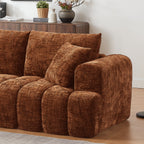 Chenille L-Shape Luxury Sectional Oversized Sofa,Mnimalist Design,Comfy Sleeper Couch for Living Room,Apartment&Reception Spaces,No Assembly Required - Grand Goldman Shop