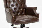 Executive Office Chair - High Back Reclining Comfortable Desk Chair - Ergonomic Design - Thick Padded Seat and Backrest - PU 