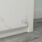 Lateral File with Cubbyhole Storage, White finish - Grand Goldman