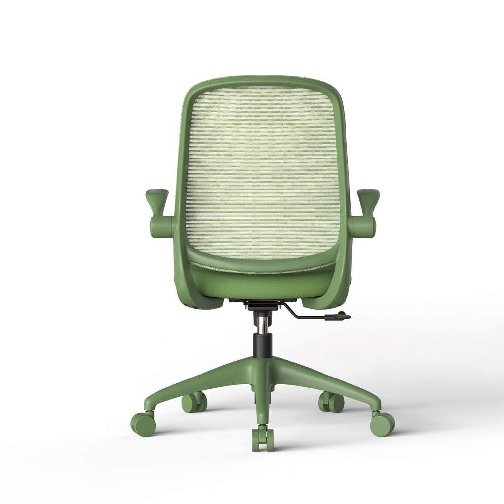 Ergonomic Color Office Chair 350LBS, Home Office, Mesh Back, Integrated Molded Foam, Comfortable Sitting, Flipping Armrest, F