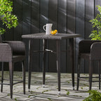 32' SQUARE WICKER BAR TABLE - Grand Goldman Shop
