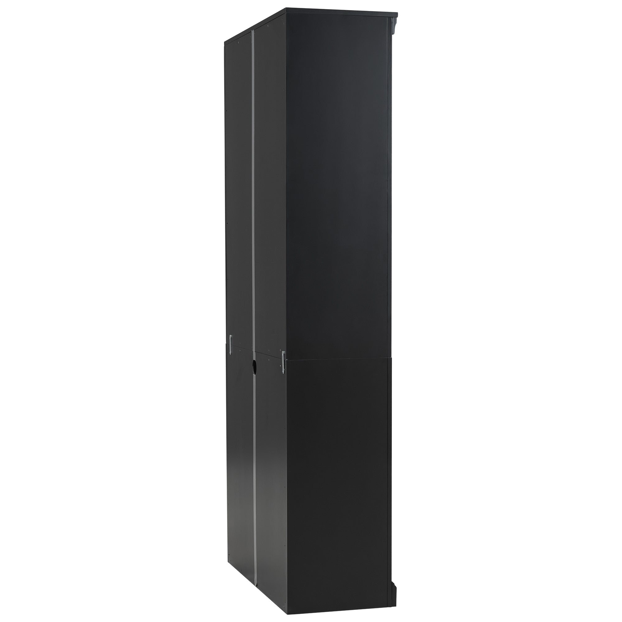 83' Tall Wood Bookcase Suite with light strip ,5-Tier Home Decor Bookcase Suite with Adjustable Shelves,Storage Organizer,Fre