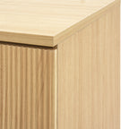 6 Drawer Storage Cabinet ,Dresser, Wood Storage Tower Clothes Organizer with Wavy drawer panel, Wide Chest of 6 Drawers, Large Storage Space for Bedroom, Hallway, Entryway Living Room Natural - Grand Goldman Shop
