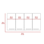 Sitka Wall Cabinet, Two Spacious Divisions, Four Doors - Grand Goldman Shop