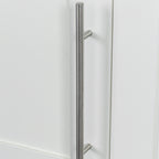 Stackable Wall Mounted Storage Cabinet, 15.75 'D x 35.43' W x 19.69 'H, White - Grand Goldman Shop