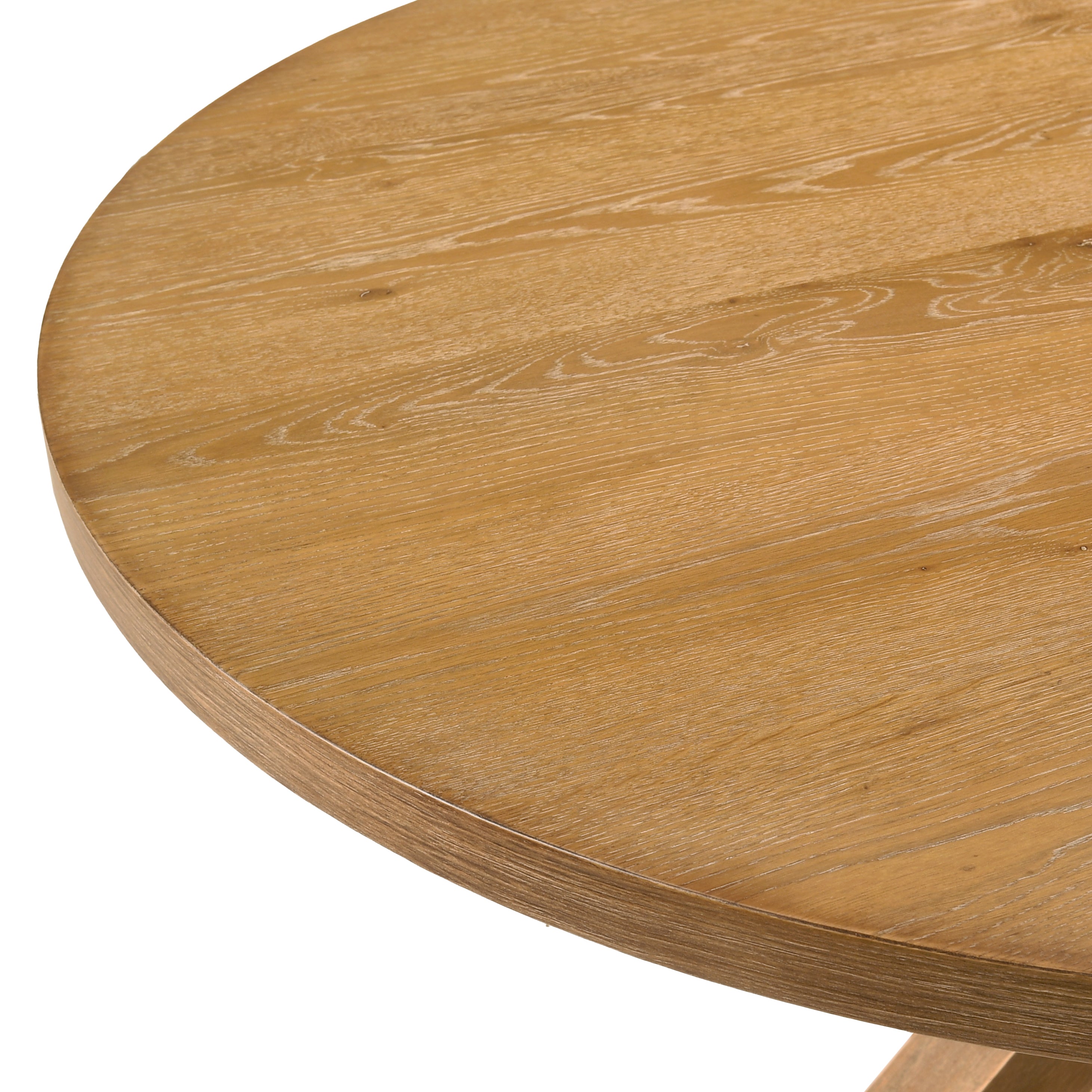 Windvale Cross-Buck Base Dining Table - Grand Goldman Shop