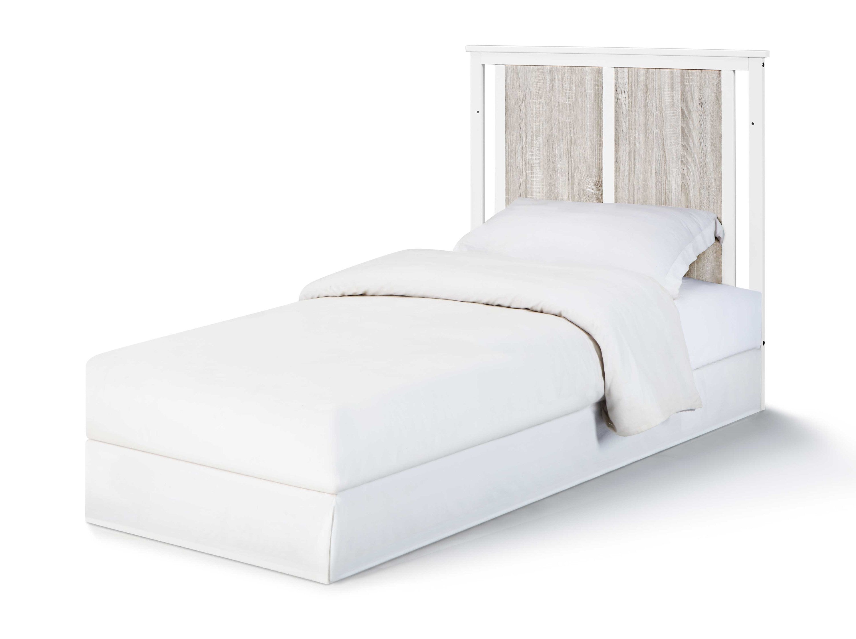 Connelly Mini Crib With Mattress Pad White/Rockport Gray - Grand Goldman