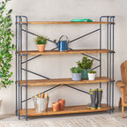 YORKTOWN 4-SHELF BOOKCASE - Grand Goldman Shop