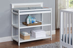Connelly Changing Table White/Rockport Gray | Premium Home Decor - Grand Goldman