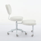 Meditation Chair Plus, Cross Legged Chair with Wheels, ADHD Chair, Criss Cross Desk Chair with Lumbar Support and Adjustable 
