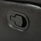 Classic Design Black Berry PU Upholstery Glider Recliner Chair with Spacious Comfort and Durable Construction - Grand Goldman Shop