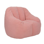 Comfy Bean Bag Chair with Memory Foam Filler – Tufted Soft Stuffed Bean Bag Sofa for Dorm, Apartment, or Living Room – Pink - Grand Goldman Shop