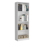 Dupree 2 Piece Home Bookcase set, 49' Wide with 9 Shelves ,  Living Room  White - Grand Goldman