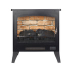 21 inchThree-sided Freestanding Electric Fireplace Stove heater with 3D Flame effect with remote control - Grand Goldman Shop