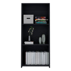 Bookcase 47' H, 3 shelves, Black | Premium Home Decor - Grand Goldman
