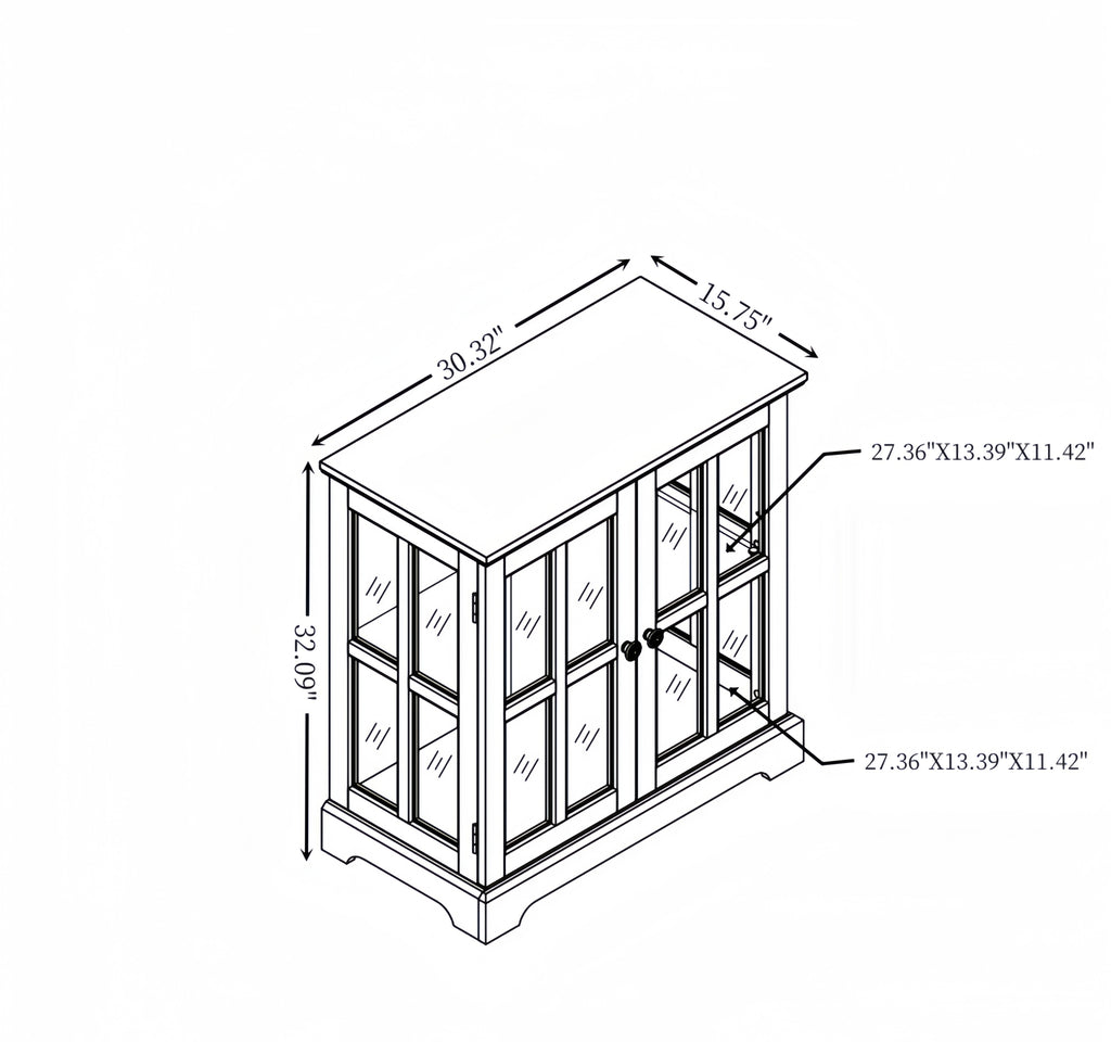 LED Curio Display Cabinet,Antique Display Cabinet with Adjustable Shelves,Retro Design Quality Showcase with Lattice Doors Elegant Bookcase and Storage Cabinet for Home Decor and Organization CHE - Grand Goldman Shop