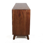 59x16.5x31' Sierra Six Drawer Sideboard, Wood Credenza/Cabinets/Chests/Nightstands - Grand Goldman Shop