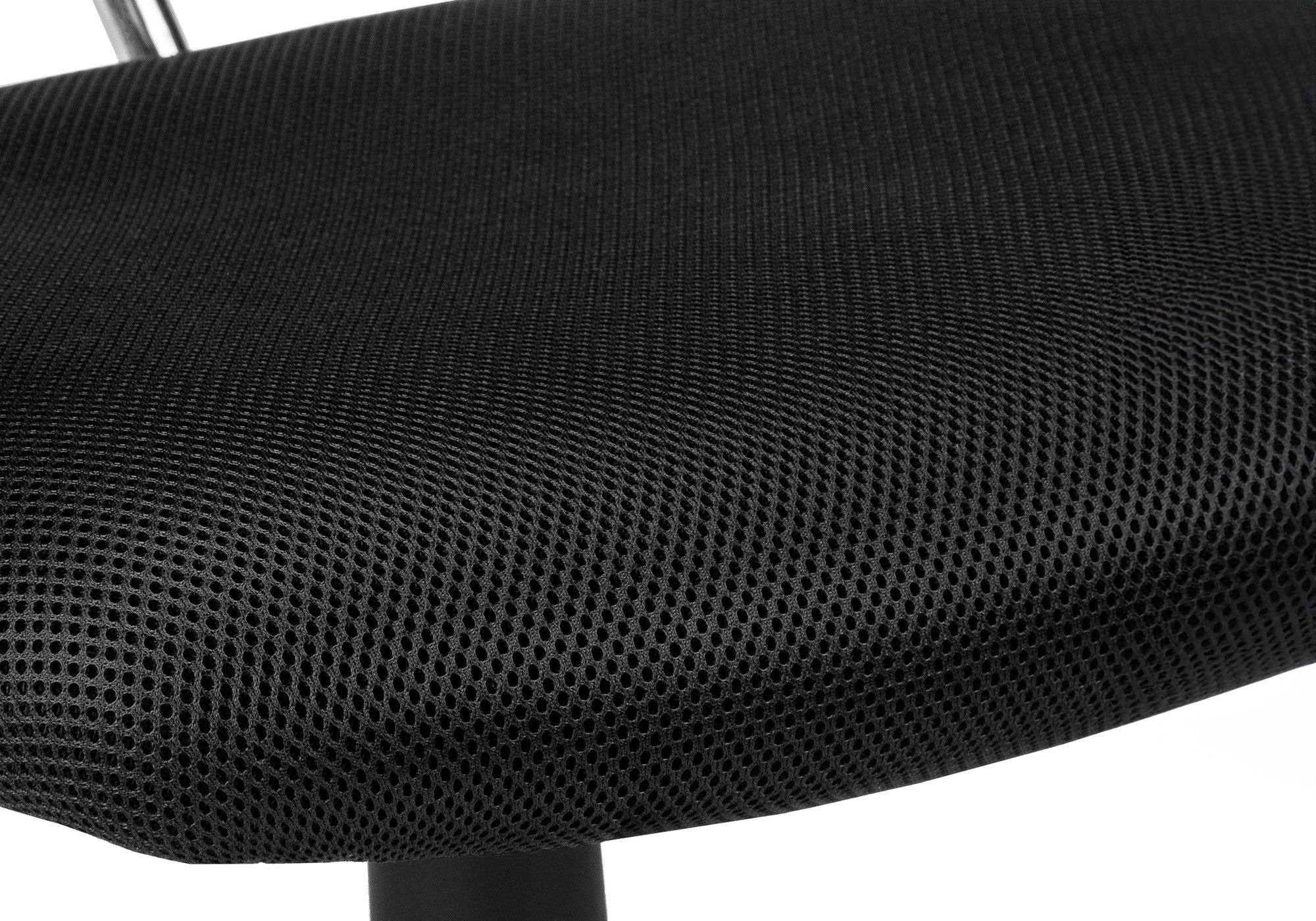 Office Chair, Adjustable Height, Swivel, Ergonomic, Armrests, Computer Desk, Work, Juvenile, Black Mesh, Black Metal, Contemp